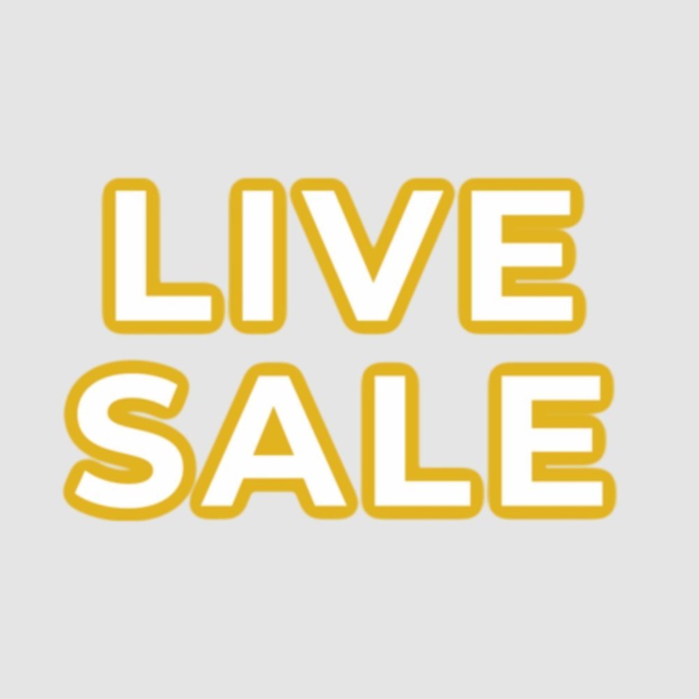 LIVE SALE 12-14-23